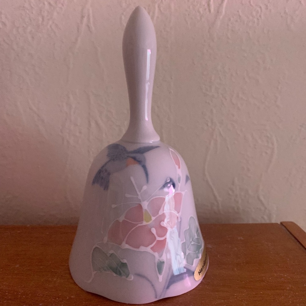 Ceramic bell, hand painted